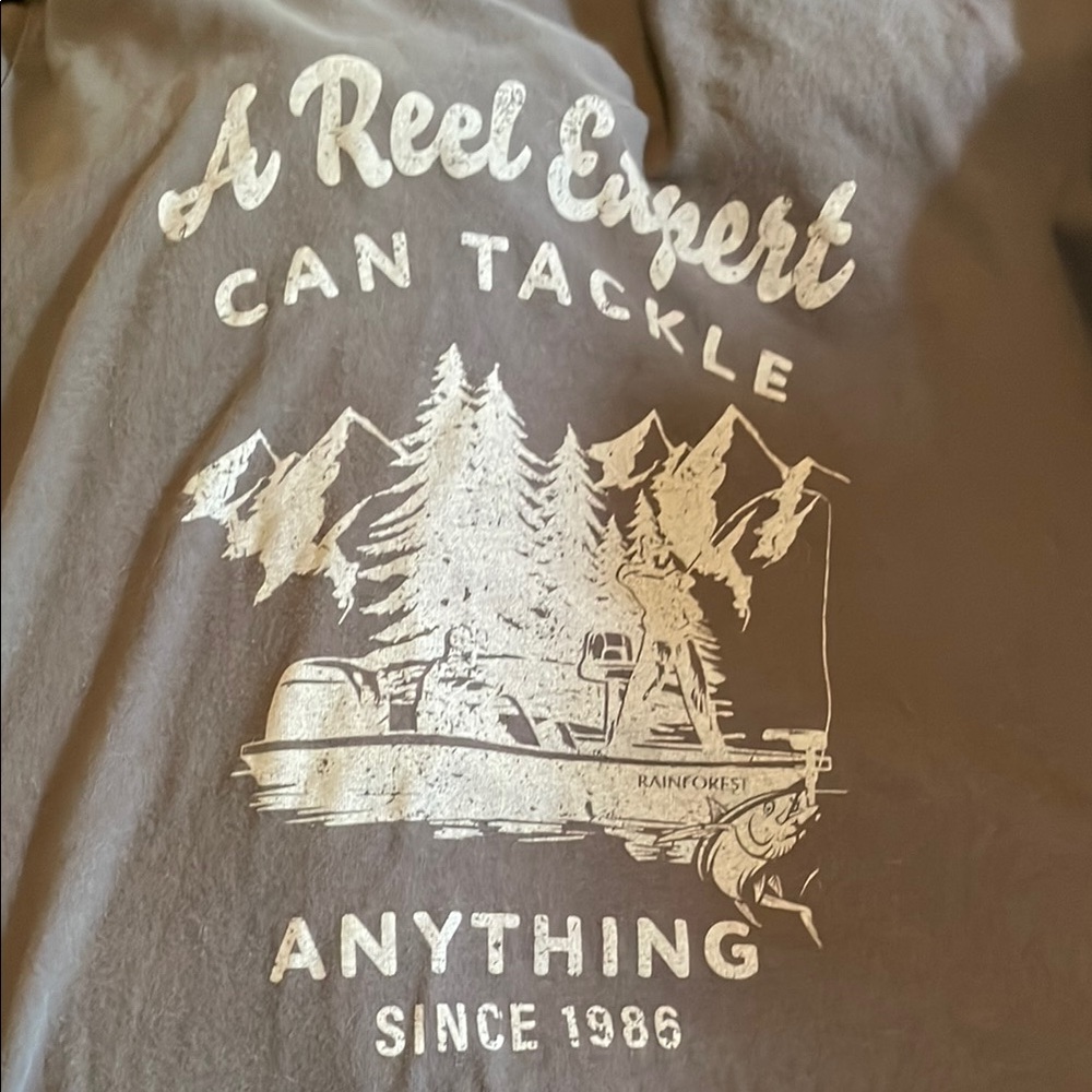 RAINFOREST Green/Gray Short Sleeve Tee